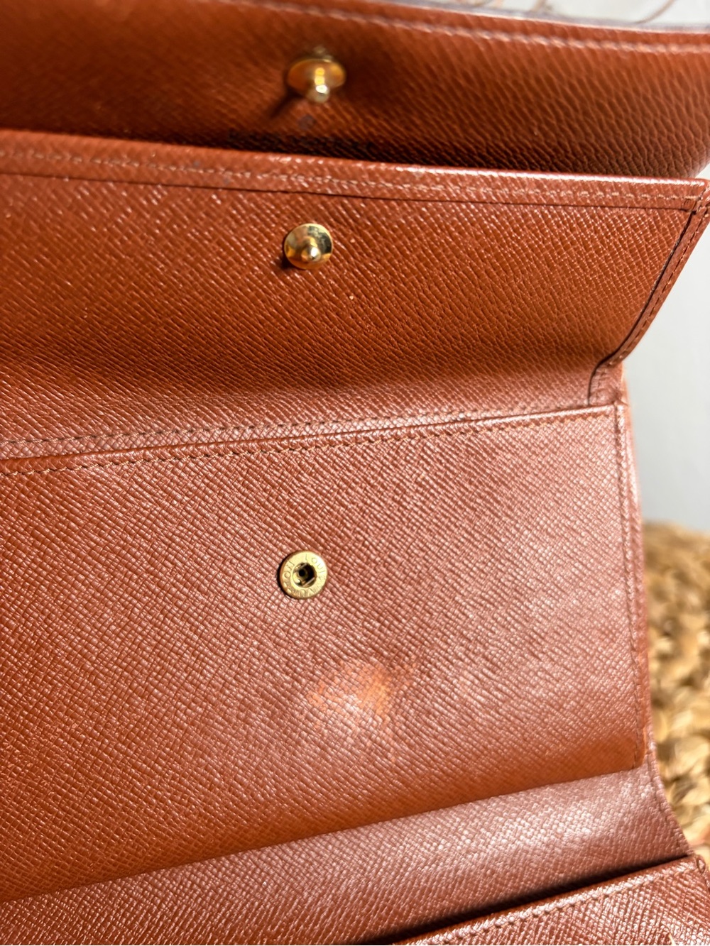 LOUIS VUITTON MONOGRAM FOLDED CONTINENTAL WALLET - Picture 10 of 12